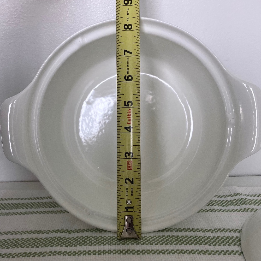 Vintage Green Ivy PRIZER-WARE 2 QT Cast Iron Casserole Dish w/ Cover Lid - Picture 3 of 14